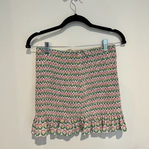 ZARA FLORAL SKIRT